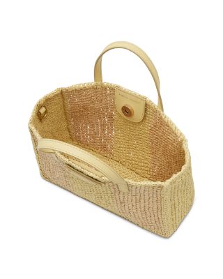 Mini Raffia Tote
