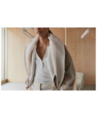 Marcela Two Tone Blindseam Coat