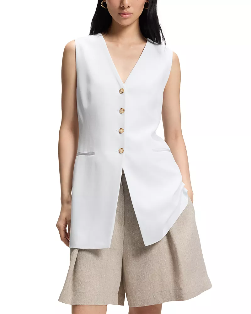 Boss Julinial Sleeveless Blazer - Exclusive