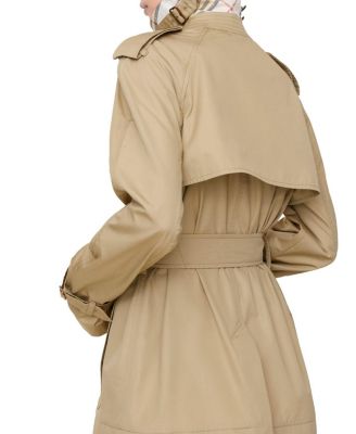 Short Lightweight Cotton Belgravia Trench Coat