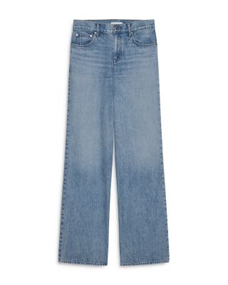 High Rise Wardrobe Jeans in Vintage Wash Blue