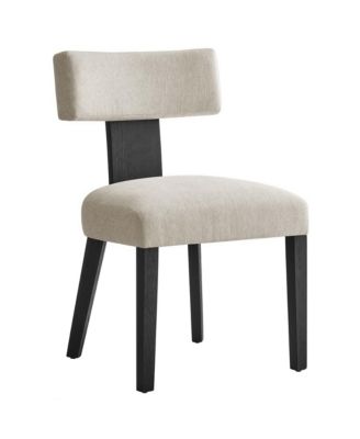  Nalani Fabric Upholstered Dining Chairs, Set of 2
