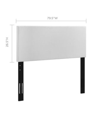 Taylor Upholstered Linen Fabric Headboard, California King