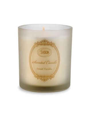  Glass Sweet Vanilla Candle, 230Gr