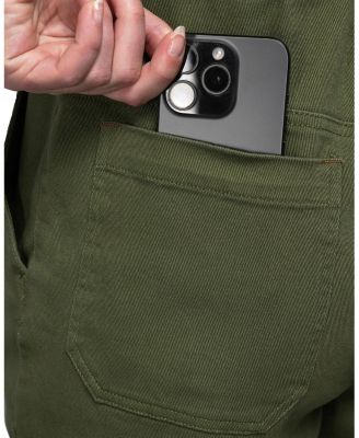  The Essential Denim High Waisted Coverall