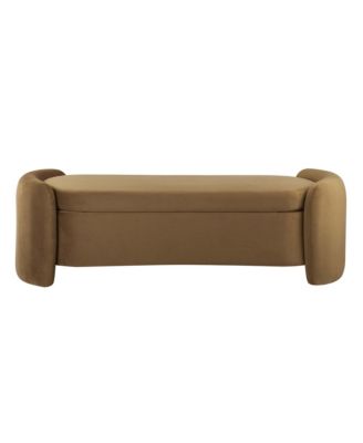  Nebula Upholstered Performance Velvet Bench