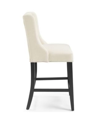  Baronet Upholstered Fabric Counter Bar Stool, Set of 2