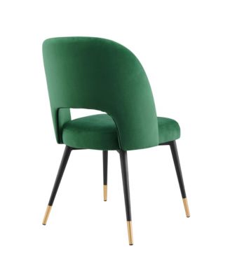  Rouse Performance Velvet Dining Side Chairs, Set of 2