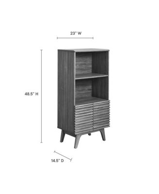 Render Display Cabinet Bookshelf