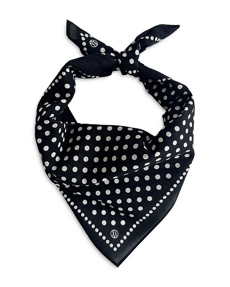 lescarf Polka Dot Cotton Bandana