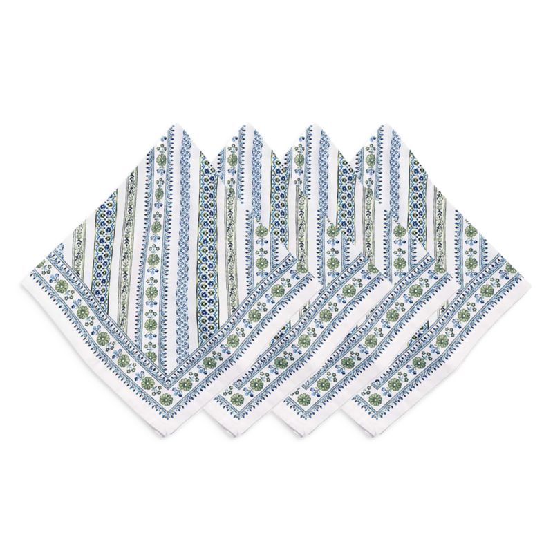 Juliska Seville Stripe Napkin, Set of 4