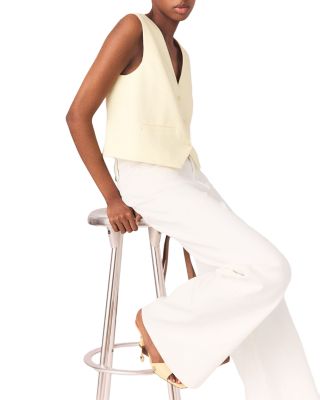 Tailored Sleeveless Jacket