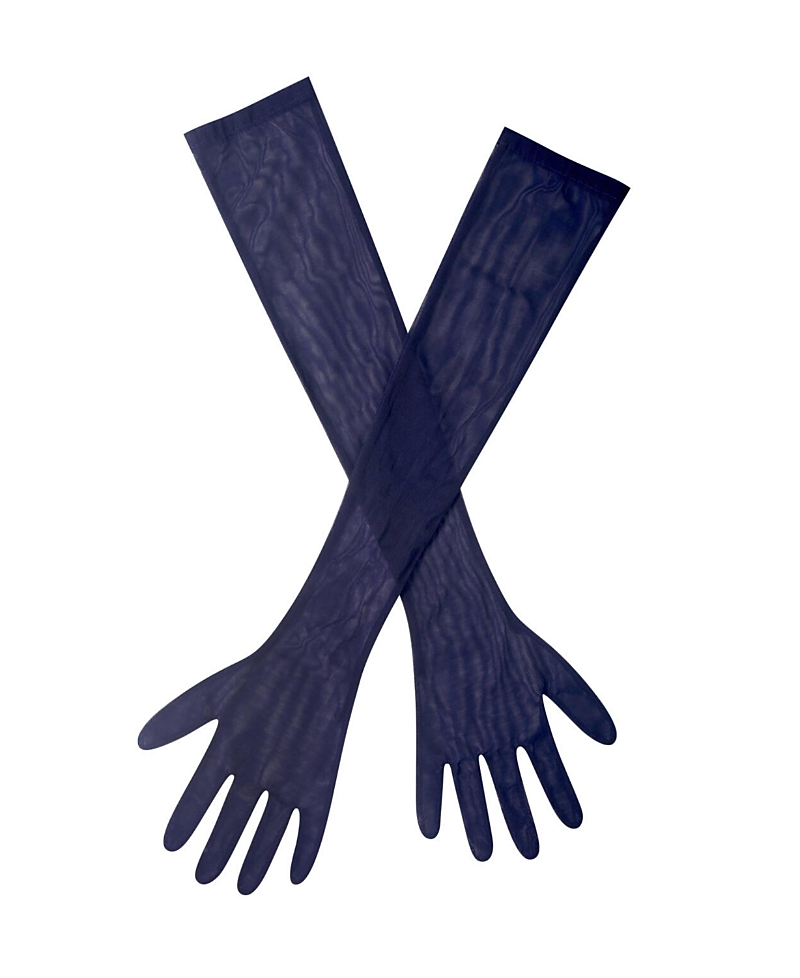 Miss Circle Ora Mesh Opera-Length Gloves