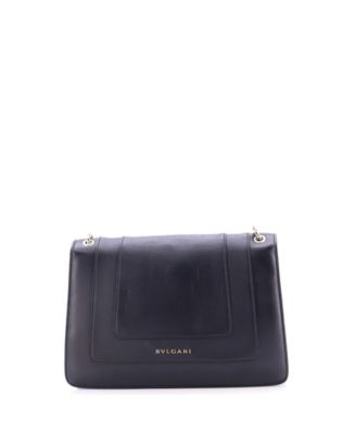  Medium Serpenti Forever Square Shoulder Bag Leather