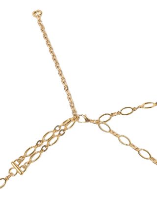 Women's Double Chain Belt With Charms