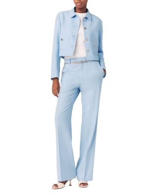 Viguly Cropped Single Breasted Jacket