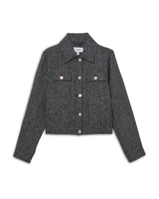 Bree Textured Trucker Jacket