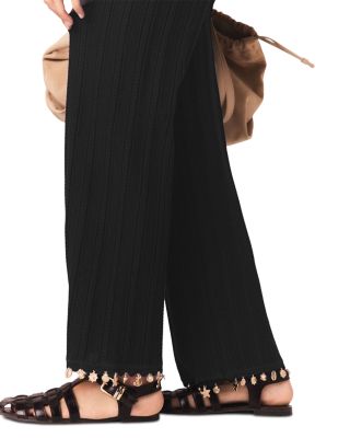 Pishella Jeweled Knit Pants