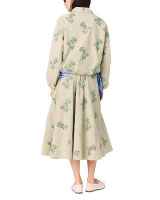 Embroidered Technical Bomber Jacket