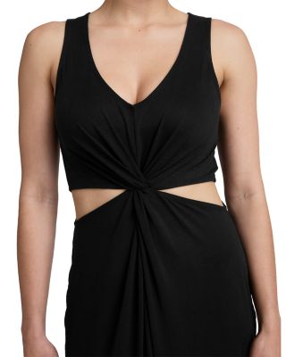 Around The World Twist Front Dress