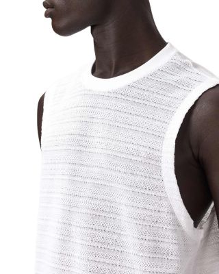 Cove Textured Crewneck Tank Top