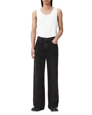 Lenny Wide Fit Jeans in Overdyed Brown