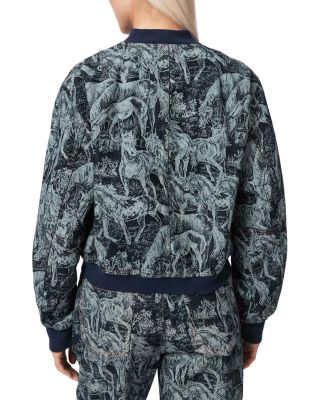 Kaytra Denim Bomber Jacket