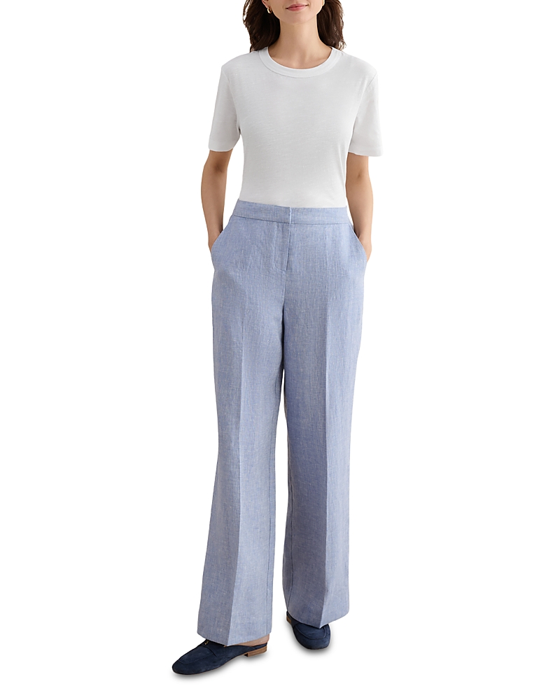 Hobbs London Petite Estella Wide Leg Pants