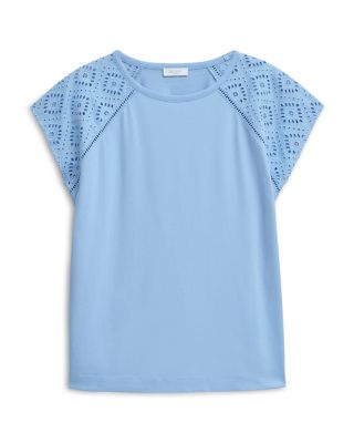 Ivana Eyelet Embroidered Top