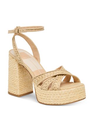 Women's Danila Raffia Espadrille Platform Sandals 