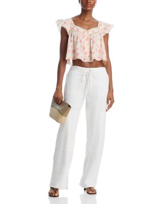 Flutter Cropped Top - Exclusive