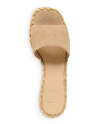 Women's Dixi Suede Espadrille Slide Sandals