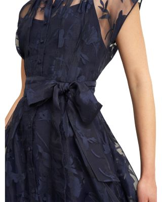 Tess Burnout Floral Dress