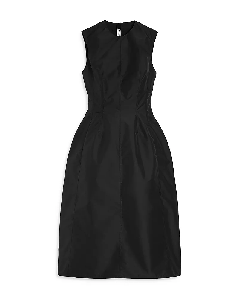Jil Sander Calf Length Sleeveless Dress