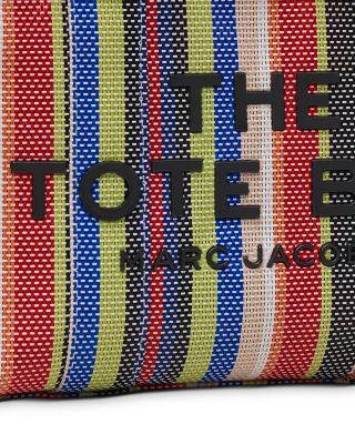 The Small Stripe Mesh Tote Bag