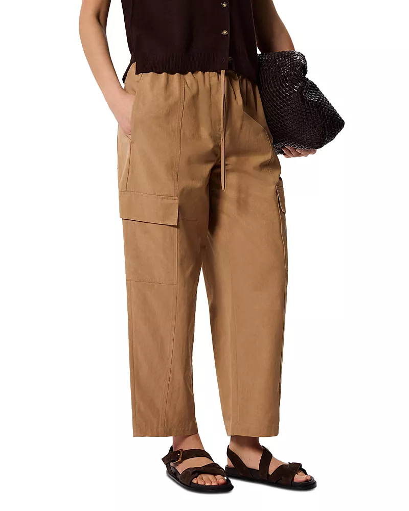 Whistles Utility Barrel Trousers