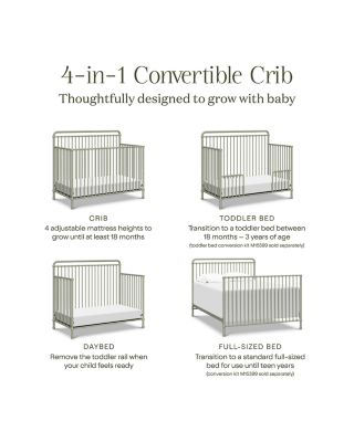 Winston 4-in-1 Convertible Crib