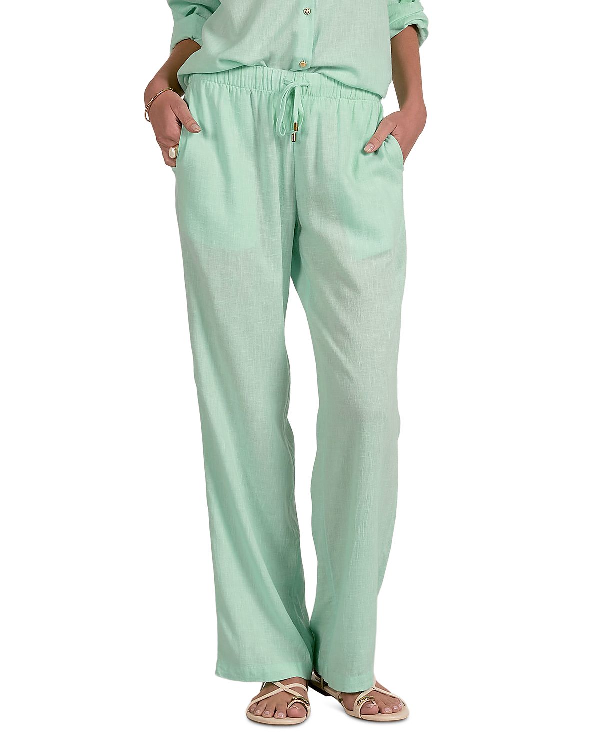 Elan Drawstring Swim Cover-Up Pants