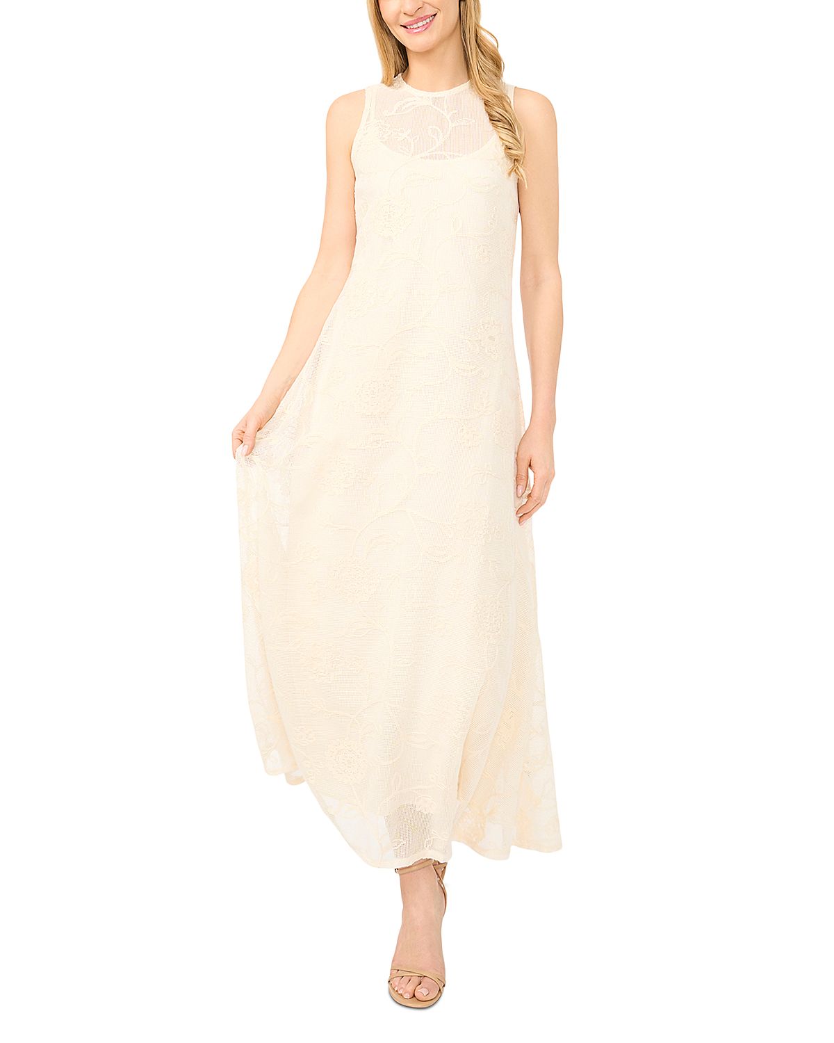 Ted Baker Mimi Crochet Maxi Dress