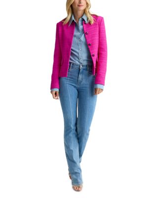 Waist Defining Tweed Jacket