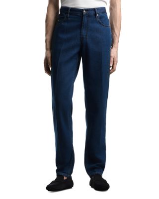 J50 Regular Fit Jeans in Medium Blue Denim