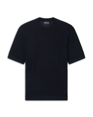 Honeycomb Motif Pullover T-Shirt Sweater