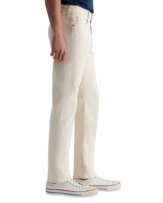 Everett Slim Straight Leg Fit Jeans in One Year Ivory