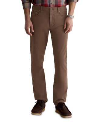 Tellis Slim Straight Fit Twill Pants