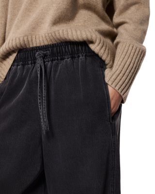 Petites Casual Denim Barrel Trousers