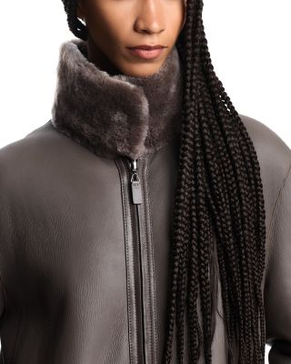 Reversible Shearling Coat