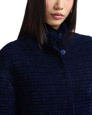 Terry Effect Chenille Jacket 