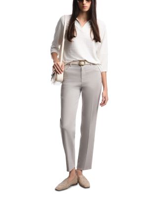 Jersey Jacquard Polo Top