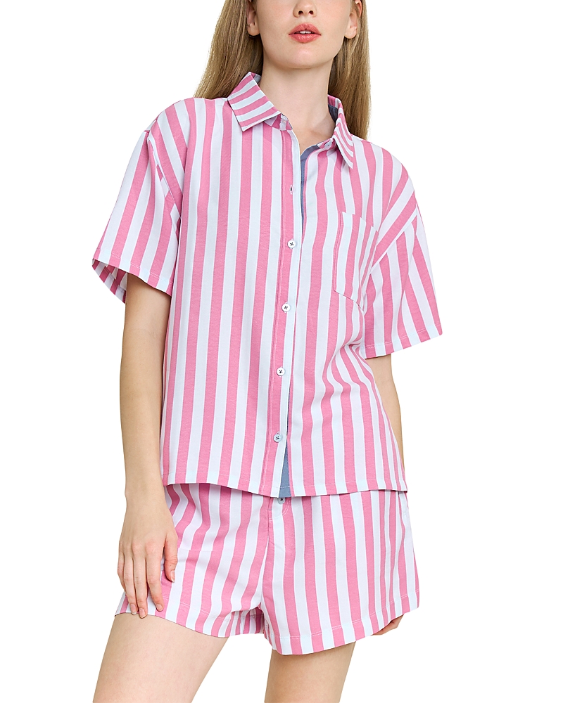 Honeydew Brunch Date Shortie Pajama Set