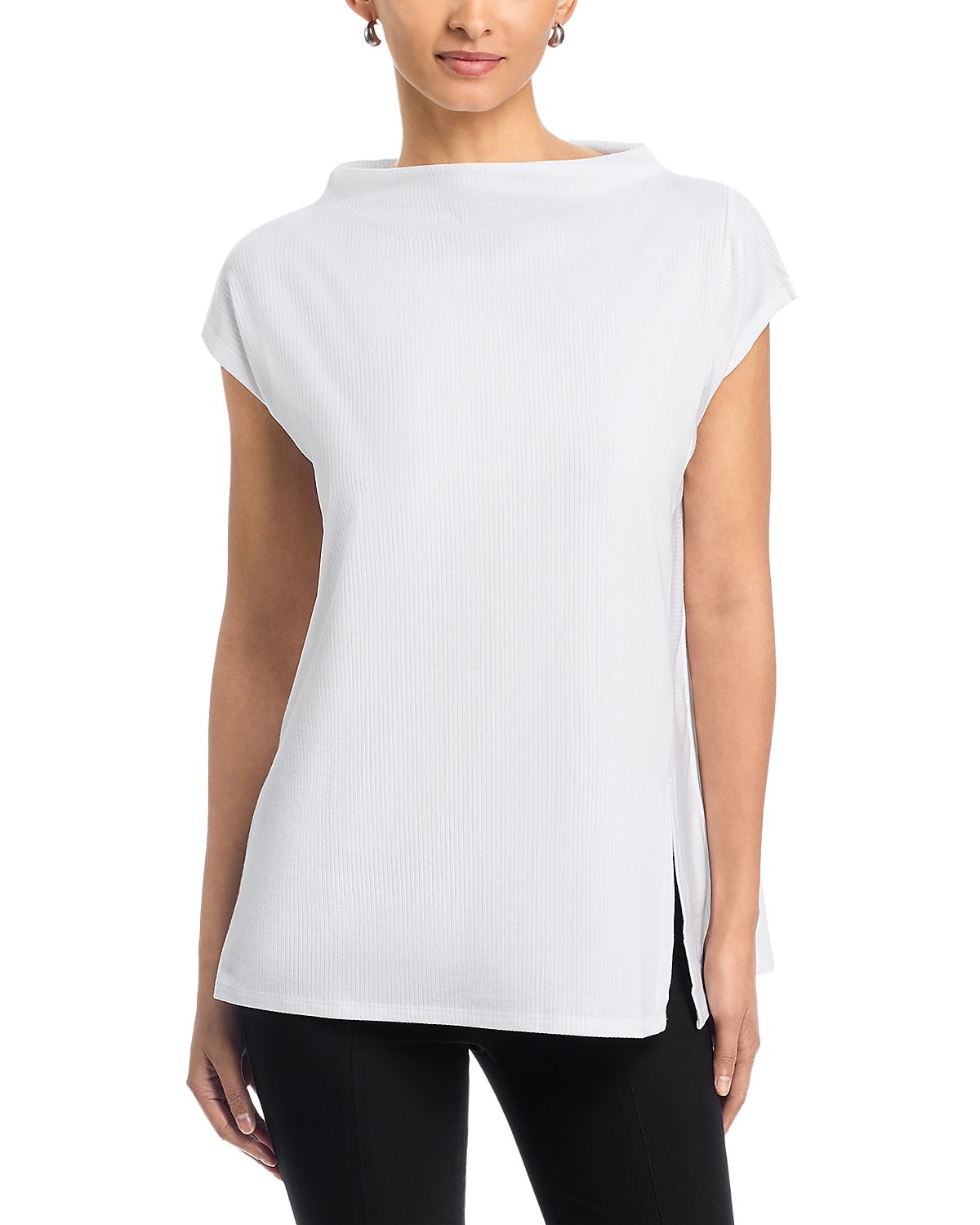 Eileen Fisher Wide Funnel Neck Tunic